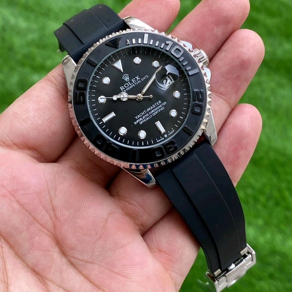 Analog Oyster Yacht-Master Heavy Quality Battery Operated Machinery Watch