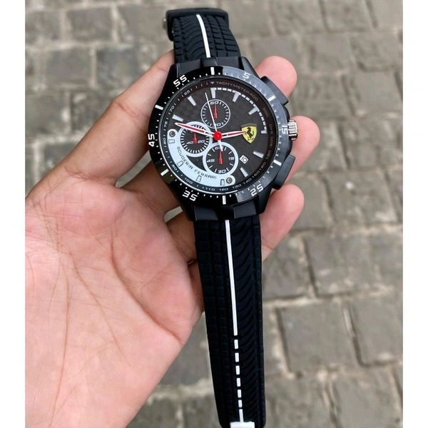 Analog Sportive Race Day Durable High Quality Original Stop Watch Chronograph Machinery Watch