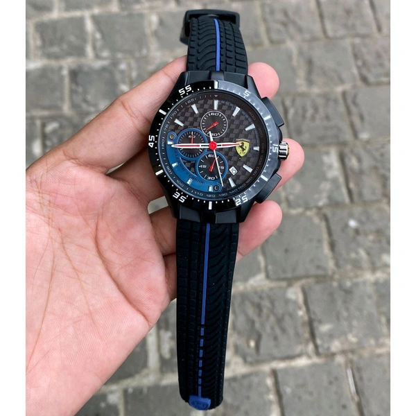 Analog Sportive Race Day Durable High Quality Original Stop Watch Chronograph Machinery Watch