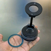 K007 Magnetic Phone Holder for Car Dashboard – Vacuum Suction Base, 360° Adjustable, One-Hand Operation, Strong Magnet Mount for All Smartphones