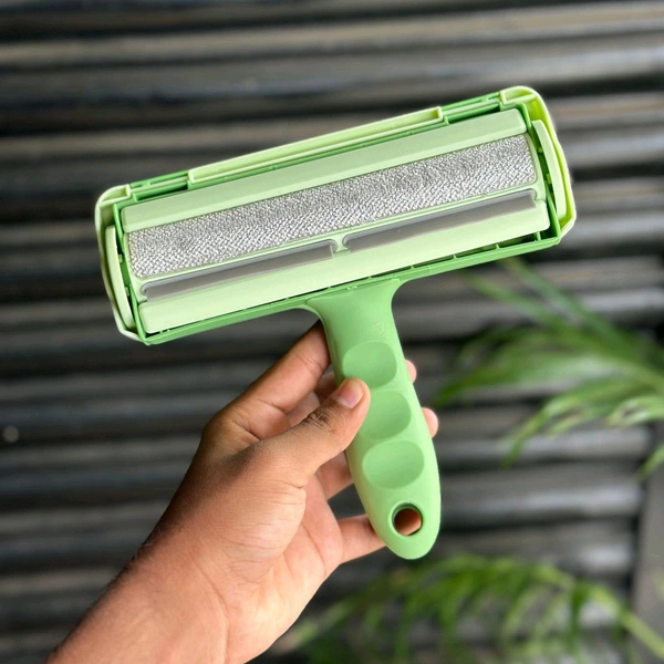 Pet Hair Remover Roller for Furniture, Sofa, and Beds – Reusable Self-Cleaning Brush with Dust Storage Box, No Battery Needed – Ideal for Cats & Dogs