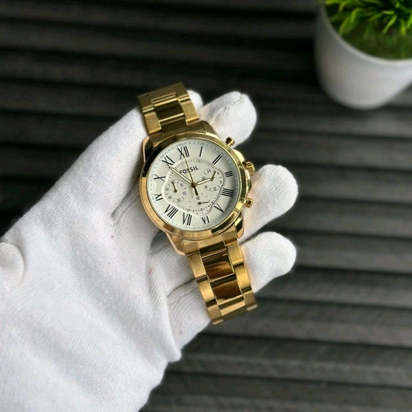 Men’s Classic Analog Watch – Elegant Dial, Date Display, Chronograph Working – Formal & Casual Wear