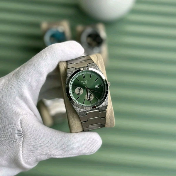 Men’s Classic Analog Watch – Elegant Dial, Date Display – Formal & Casual Wear