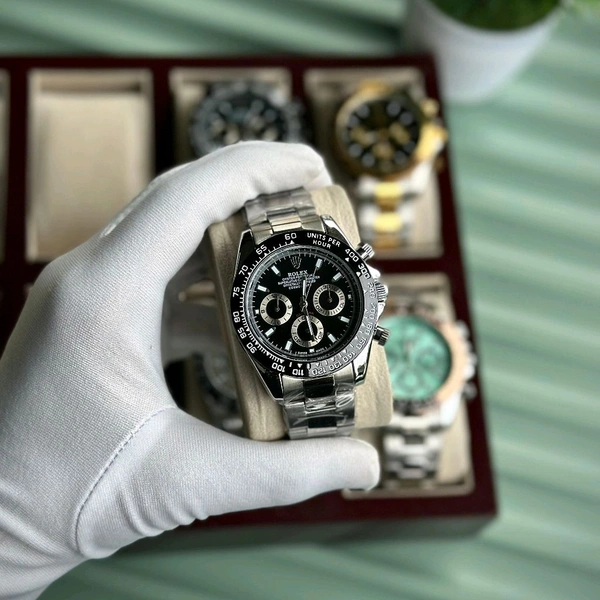 Men’s Classic Analog Watch – Elegant Dial, Date Display, Chronograph Working – Formal & Casual Wear