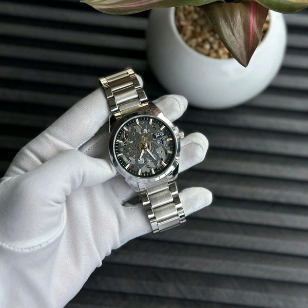 WooTime Analog Quartz Movement Collection With High Quality Strap Best Finishing Body & Case