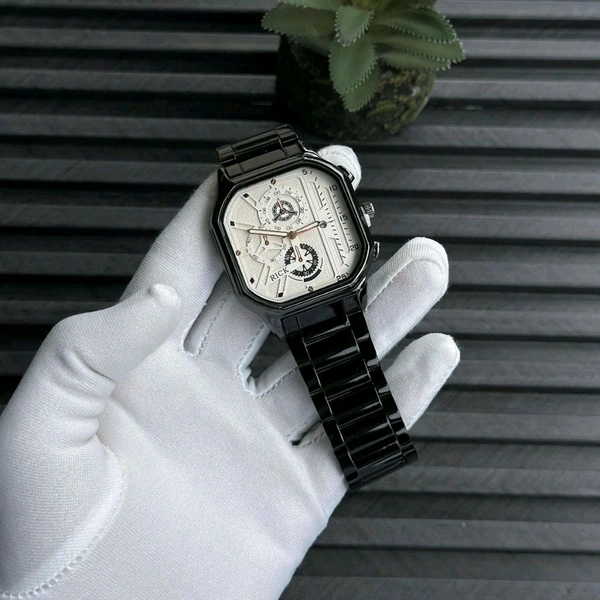 Most Demanded Rick Analog Quartz Movement Collection With High Quality Strap Best finishing Body & Case