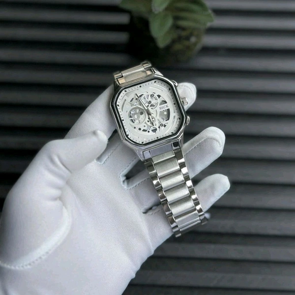 Most Demanded Rick Analog Quartz Movement Collection With High Quality Strap Best finishing Body & Case