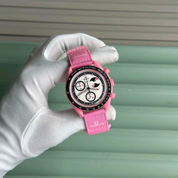 Analog Speedmaster MoonSwatch High Quality Quartz Movement Chronograph Machinery Watch