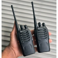 Motorola MT-818 VHF/UHF FM Walkie Talkie | Long Range | Noise Reduction | Dual Pack with Accessories