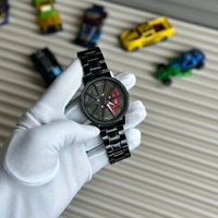 Buy 1 Get 2 Free Most Demanded Analog Quartz Movement Watch - Red
