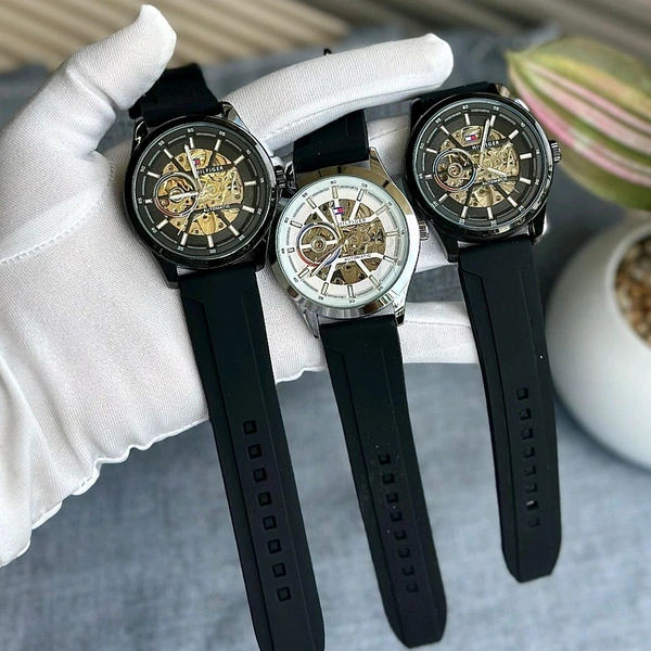Analog Automatic Top Quality Collection With High Quality Strap Best Finishing Body & Case
