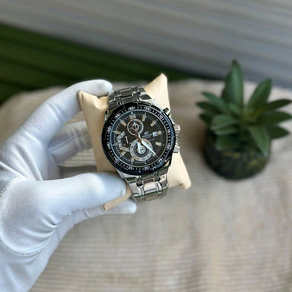 Men’s Classic Analog Watch – Elegant Dial, Date Display, Chronograph Working – Formal & Casual Wear