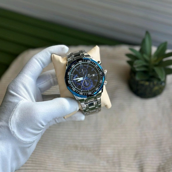 Men’s Classic Analog Watch – Elegant Dial, Date Display, Chronograph Working – Formal & Casual Wear