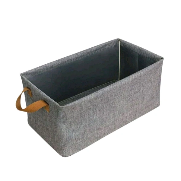 Cloth storage baskets, closet storage bins, Canvas Fabric Storage Basket for shelves, basket organizers for shelf, storage bins for clothes - Pack Of 1
