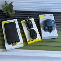 HITAGE Smart Combo Pack – Hitage Powerbank, Hitage NeoBuds S2 And Hitage 3-in-1 Fast Charging Cable