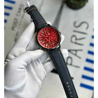 Buy 1 Get 1 Free Most Demanded Analog Quartz Movement Watch - Red