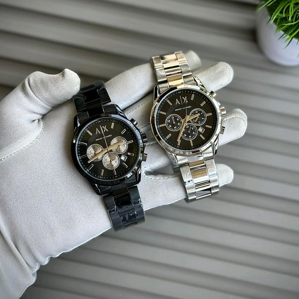 Men’s Classic Analog Watch – Elegant Dial, Date Display, Chronograph Working – Formal & Casual Wear