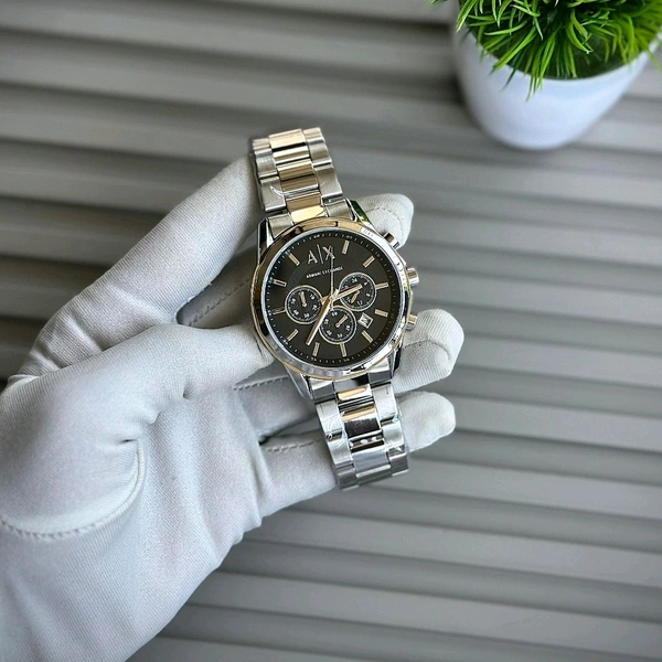 Men’s Classic Analog Watch – Elegant Dial, Date Display, Chronograph Working – Formal & Casual Wear