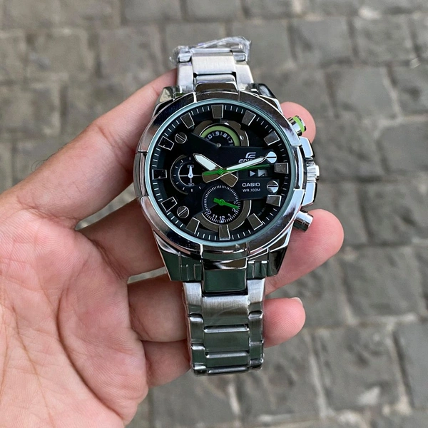 Men’s Classic Analog Watch – Elegant Dial, Date Display, Chronograph Working – Formal & Casual Wear