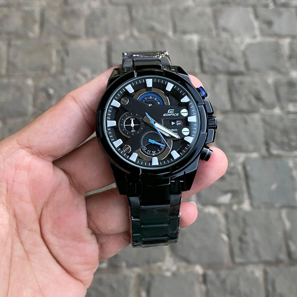 Men’s Classic Analog Watch – Elegant Dial, Date Display, Chronograph Working – Formal & Casual Wear