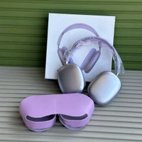 First Time In India | Bluetooth On Ear Headphones with Mic with 6 Hours Battery Backup, Original Box Packaging - Purple