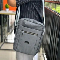 Winsor Premium Shoulder Bag – Grey Edition (Unisex Travel & Everyday Use)