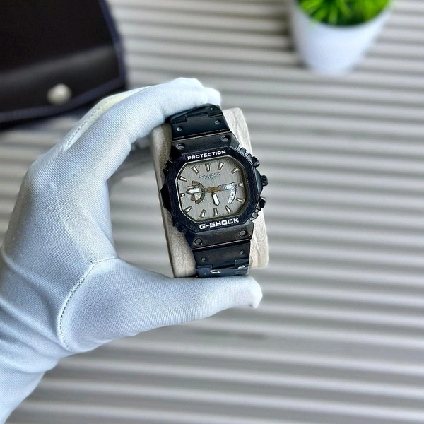 Men’s Classic Analog Watch – Elegant Dial, Date Display – Formal & Casual Wear