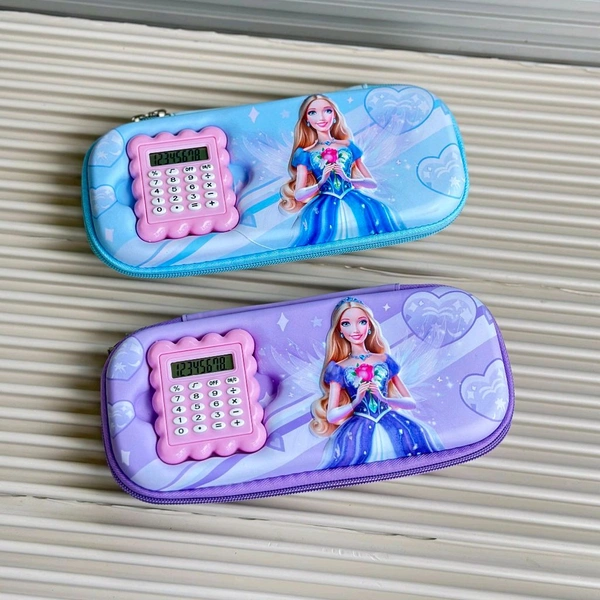 Princess Calculator Pencil Case – Cute, Smart & School-Ready!
