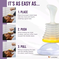 LifeVac Choking Rescue Device – Pack of 2 (Adults + Children) Emergency Airway Clearance Kit | Portable | Non-Invasive | Easy to Use | No Power or Prescription Needed