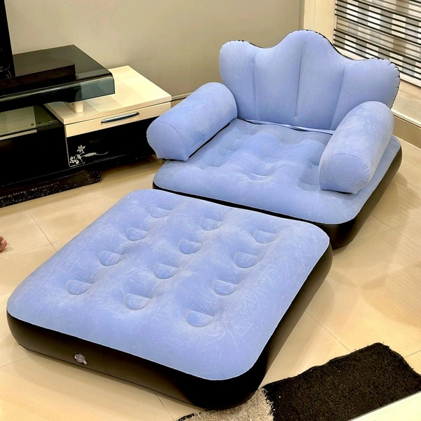 2 in 1 Inflatable Sofa Bed – Comfort That Adapts to You!