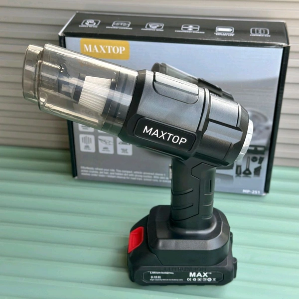 Maxtop Multifunction Wireless Vacuum Cleaner | Portable Handheld Dust Blower for Car, Home & Electronics