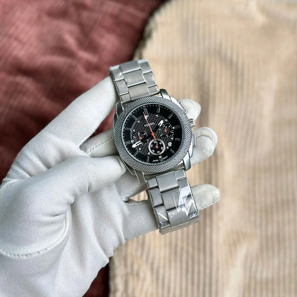 Men’s Classic Analog Watch – Elegant Dial, Date Display, Chronograph Working – Formal & Casual Wear