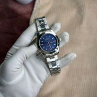 Analog Quartz Movement Collection With High Quality Strap Best Finishing Body & Case - Blue