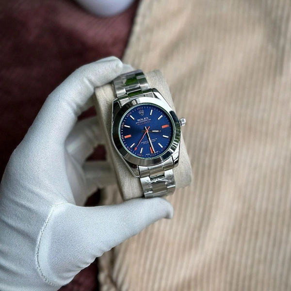 Analog Quartz Movement Collection With High Quality Strap Best Finishing Body & Case - Blue