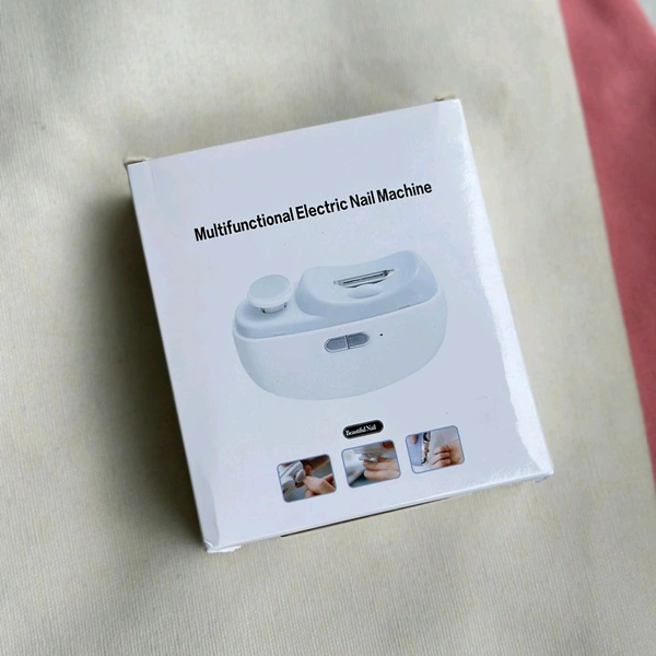 2 in 1 Electric Nail Trimmer & Polisher | Safe for Kids & Adults | USB-C Rechargeable