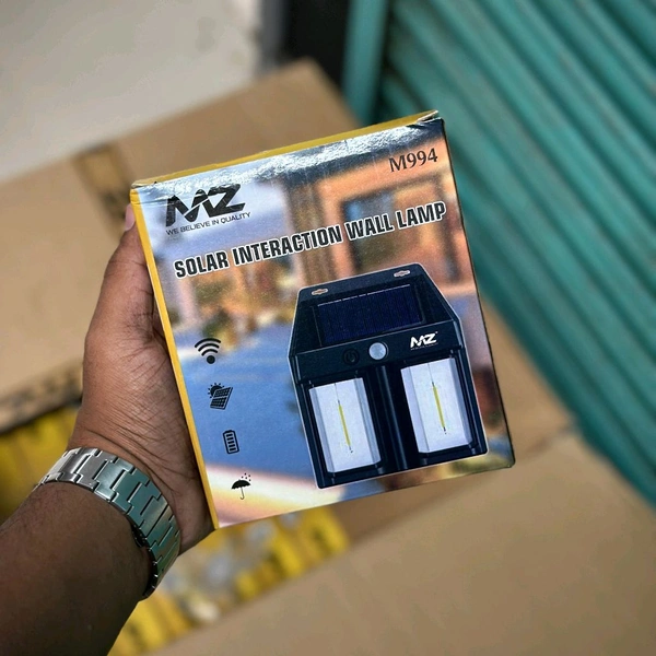 Buy 1 Get 1 Free, Solar Interaction Wall Lamp M994 – Dual LED | Motion Sensor | Zero Electricity Cost