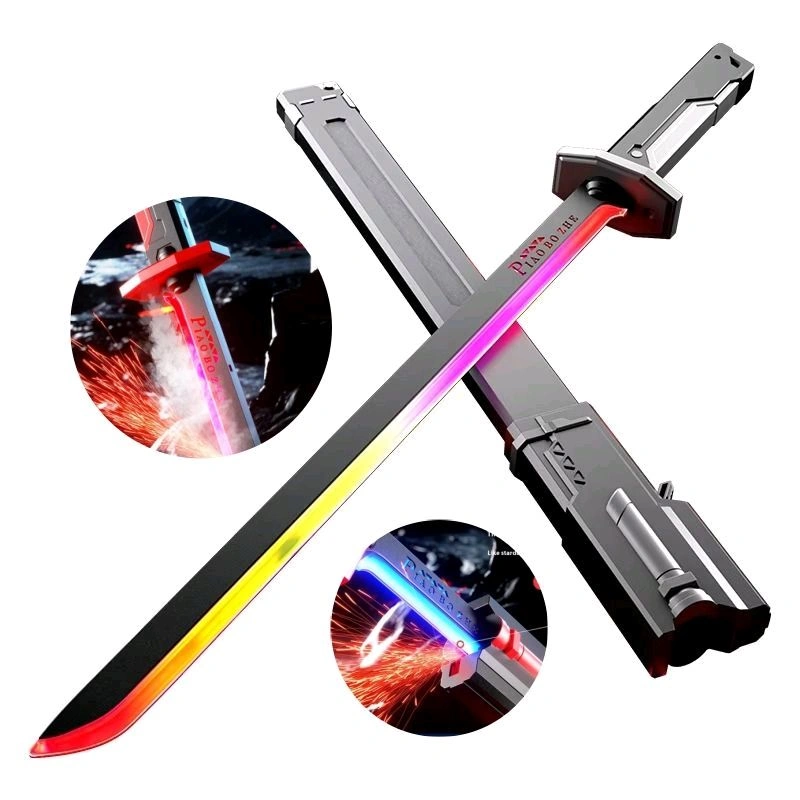 Spark FX LED Katana Sword – Lights, Sparks & Battle Sound!