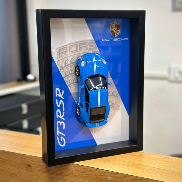 Premium Framed Car Model – 3D Wall Decor for Auto Enthusiasts, Unique Models 