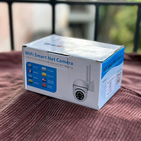 WiFi Smart Net Camera – 360° Pan & Tilt, Night Vision, Two-Way Audio, Mobile App Control