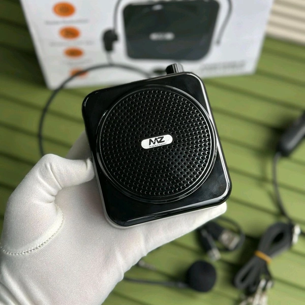 Mz Portable Voice Amplifier with Wireless UHF Mic – Loud, Clear & Lightweight (M438SP)