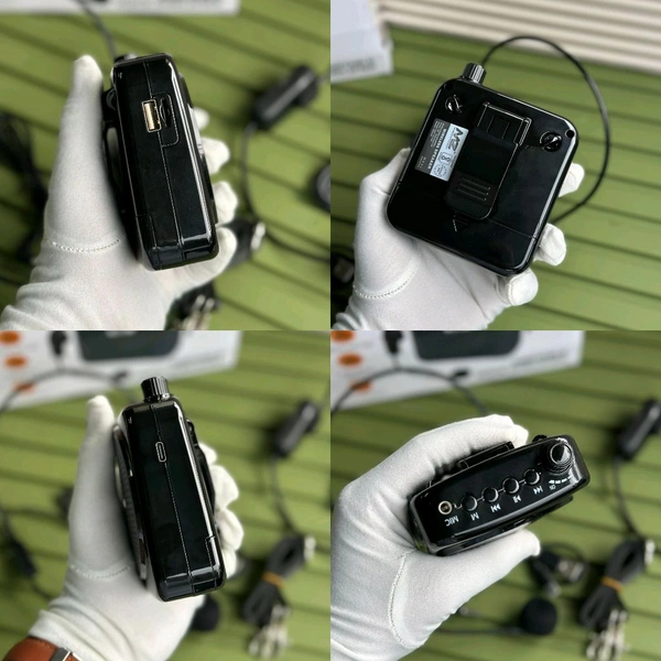 Mz Portable Voice Amplifier with Wireless UHF Mic – Loud, Clear & Lightweight (M438SP)