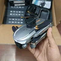 A17 Foldable Drone with Dual Camera & Dual Battery – Brushless Motor, LED Lights
