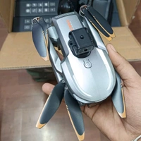 A17 Foldable Drone with Dual Camera & Dual Battery – Brushless Motor, LED Lights