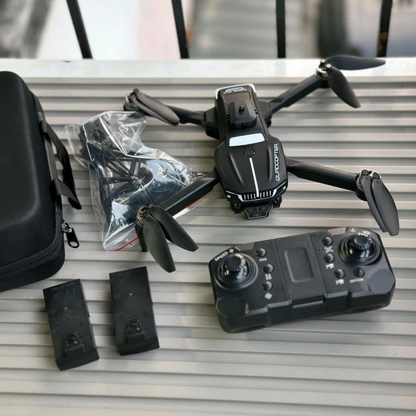 J6 Pro Foldable Camera Drone with Dual Battery | Brushless Motor Drone with HD Camera, Obstacle Avoidance & 360° Flip | Beginner Friendly Quadcopter (14+)
