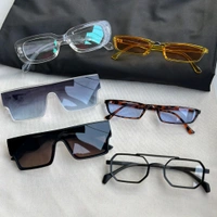 Everyday Essentials Combo Pack (Watch + Wired Earphones + Sunglasses) Best Value Combo