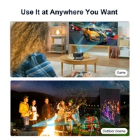 Mini Portable Projector 4K Support | HDMI Home Cinema Projector | Compact & Adjustable