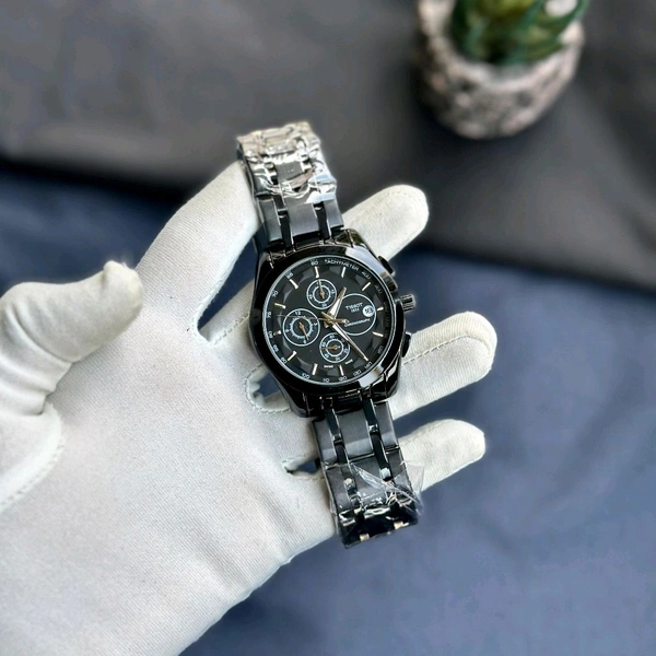 Men’s Classic Analog Watch – Elegant Dial, Date Display – Formal & Casual Wear (Pack Of 1)
