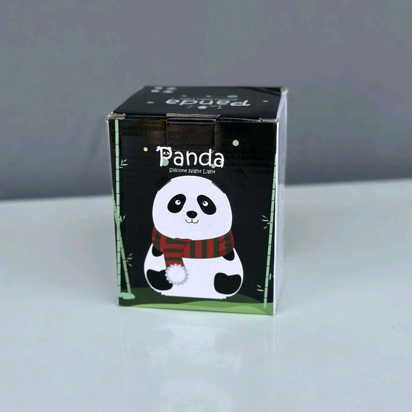 Smartwatch with Panda Silicone Night Lamp Combo for Home & Gifting | Stylish Metal Strap Watch + Cute LED Panda Night Light