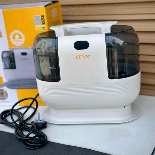 Portable Carpet & Sofa Cleaner Machine with 4 Cleaning Brushes, 500W Powerful Suction, Dual Water Tank Deep Cleaning Vacuum for Car Seats, Mattress, Sofa and Upholstery