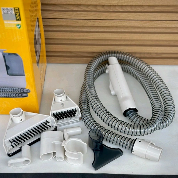 Portable Carpet & Sofa Cleaner Machine with 4 Cleaning Brushes, 500W Powerful Suction, Dual Water Tank Deep Cleaning Vacuum for Car Seats, Mattress, Sofa and Upholstery